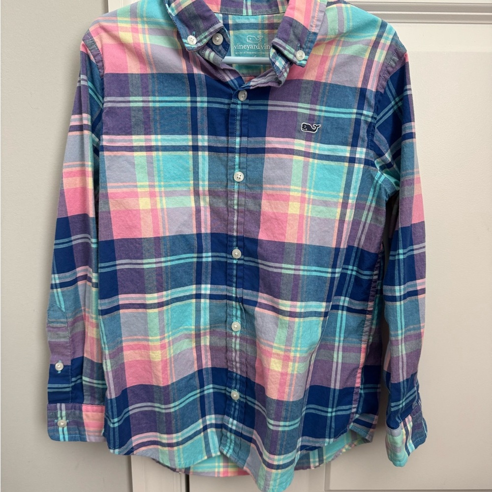 SOLD Vineyard Vibes Long Sleeve Dress Shirt